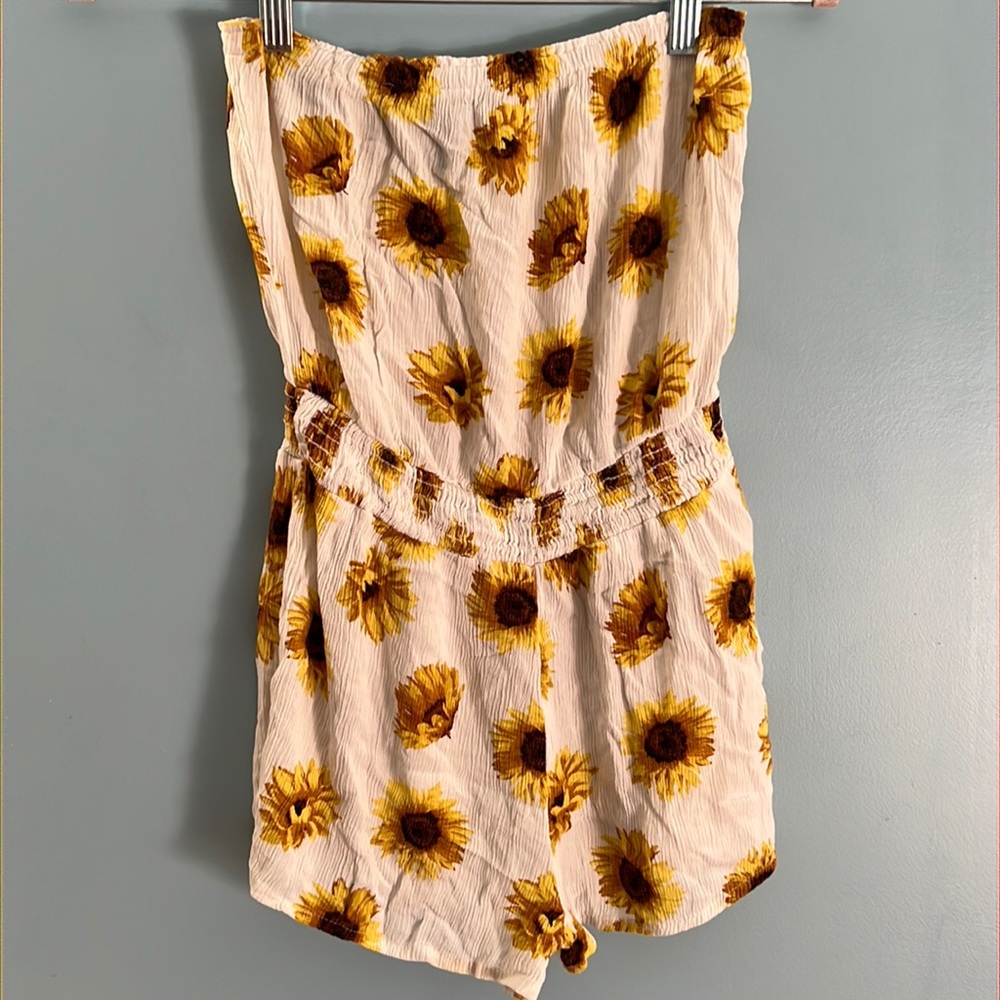 Sunflower romper